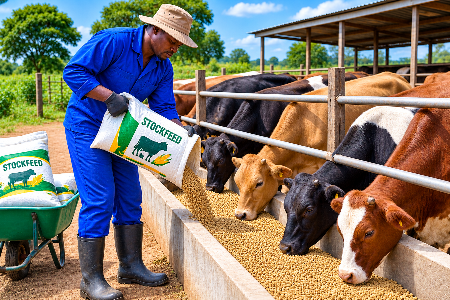 Stockfeeds category for animal feed
